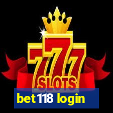 bet118 login